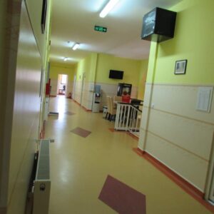 Inside the pediatric hospital in Sibiu, Romania. 2019