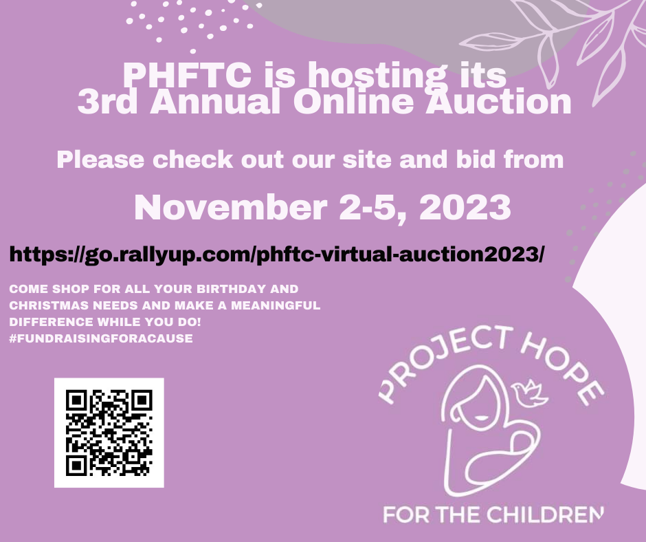PHFTC 23rd annual online auction